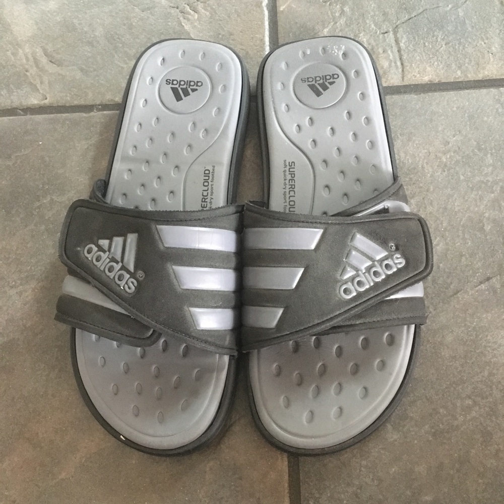 Basically brand new mens adidas sandals